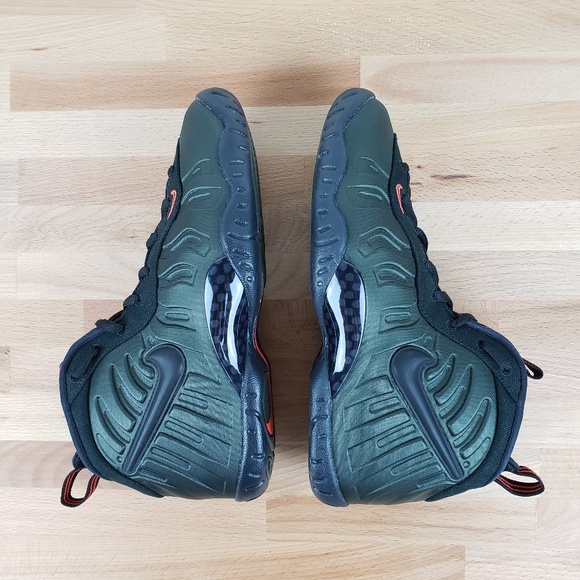 nike • little foamposite pro gs sequioia - Picture 4 of 8